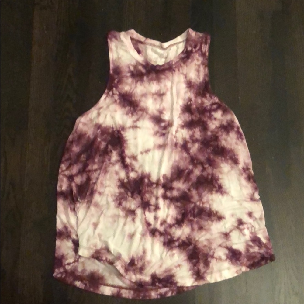 tie-die tang top